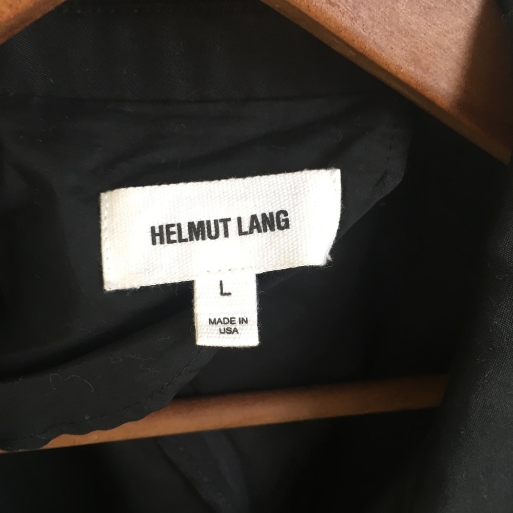 Helmut Lang Motorcycle Jacket Black Cotton - Picture 2 of 5
